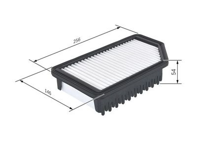 Фильтр воздушный BOSCH F026400350