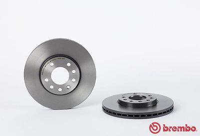 Диск тормозной передний вентилируемый BREMBO 09762911