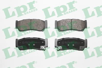 Колодки тормозные задние LPR 05P1417