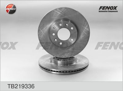 Диск тормозной FENOX TB219336