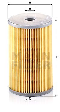Фильтр топливный MANN-FILTER P725X