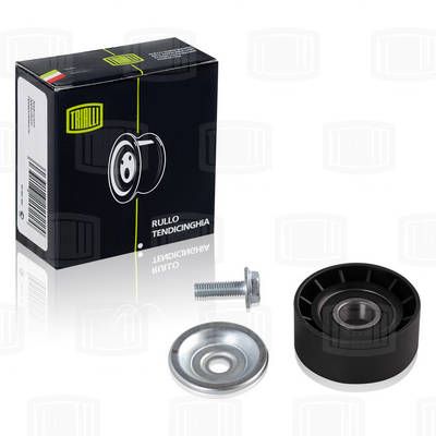 Натяжитель ручейкового ремня с роликом TRIALLI CM0908
