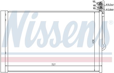 Радиатор кондиционера NISSENS 940157