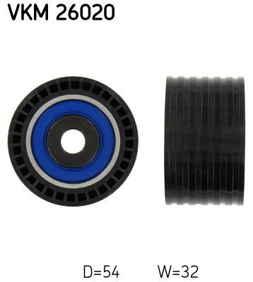 Ролик натяжителя SKF VKM26020