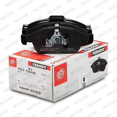 Колодки тормозные передние FERODO FDB4180