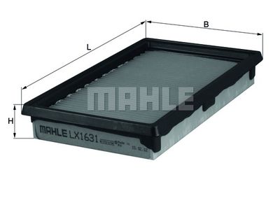 Фильтр воздушный MAHLE LX1631