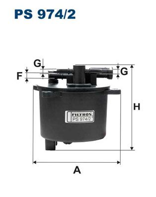 Фильтр топливный FILTRON PS9742