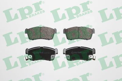 Колодки тормозные дисковые LPR 05P796