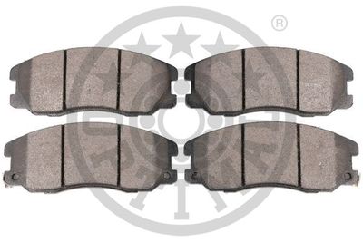 Колодки тормозные дисковые комплект OPTIMAL BP12362