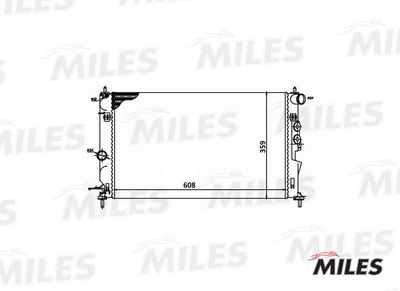 Радиатор Miles ACRM060