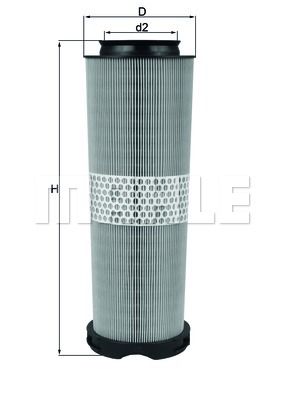 Фильтр воздушный MAHLE LX10201