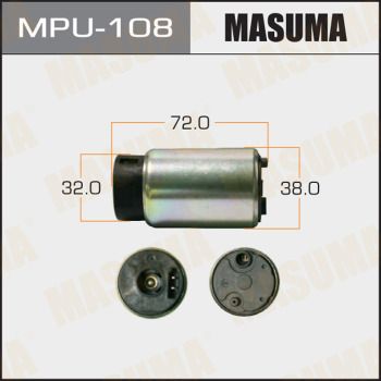 Насос топливный Masuma MPU108