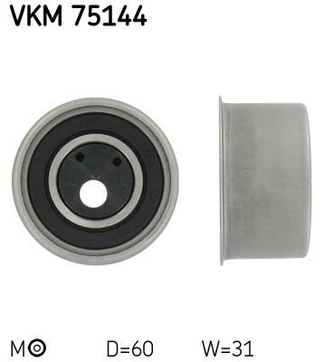 Ролик ГРМ натяжной SKF VKM75144