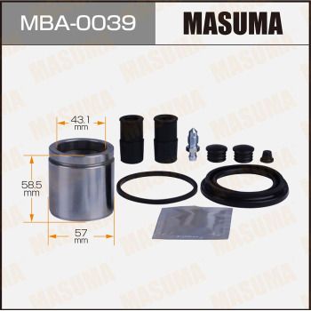 Ремкомплект тормозного суппорта Masuma MBA0039