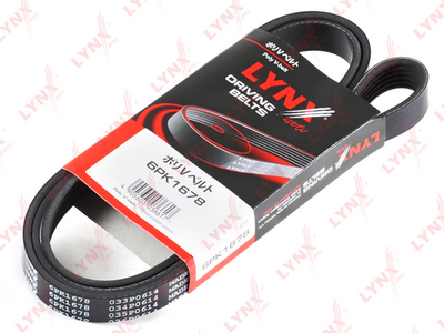 Ремень поликлиновой LYNXauto 6PK1678