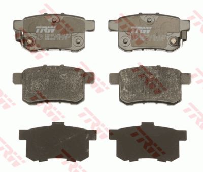 Колодки тормозные дисковые задние комплект TRW GDB3482