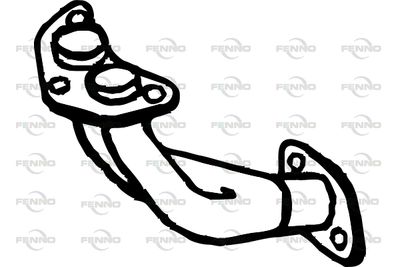 Труба приемная глушителя POLMOSTROW 6906