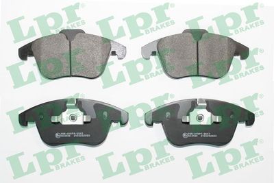 Колодки тормозные передние LPR 05P2083