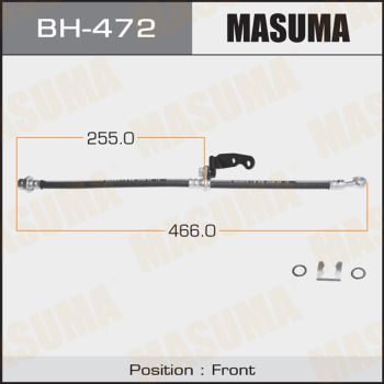 Шланг тормозной Masuma BH472