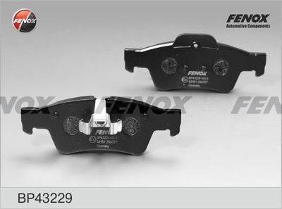 Колодки тормозные задние FENOX BP43229