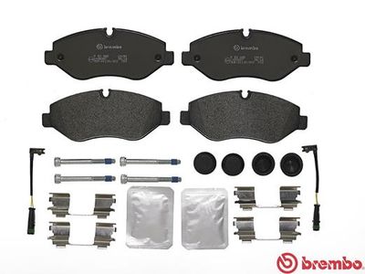Колодки тормозные передние BREMBO P50085