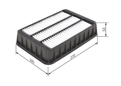 Фильтр воздушный BOSCH F026400200