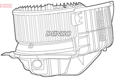 Вентилятор салона DENSO DEA23012