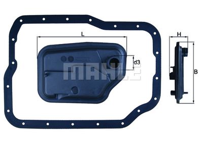 Фильтр АКПП MAHLE HX149D