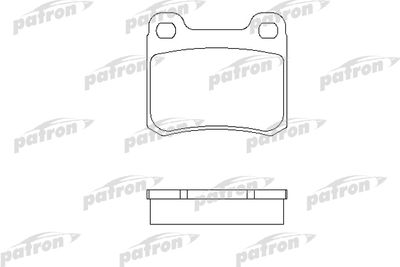 Колодки тормозные дисковые PATRON PBP979