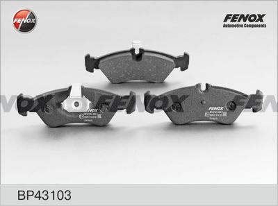 Колодки тормозные задние FENOX BP43103