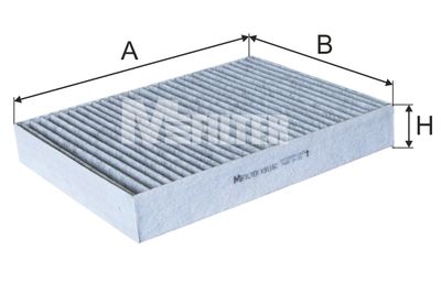 Фильтр салона M-Filter K9116C