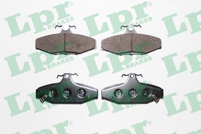Колодки тормозные задние LPR 05P1018