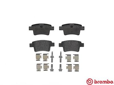 Комплект колодок для дискового тормоза BREMBO P61085