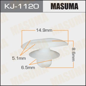 Клипса крепежная Masuma KJ1120
