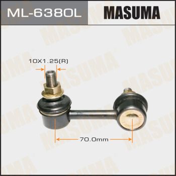 Тяга стабилизатора передняя левая Masuma ML6380L
