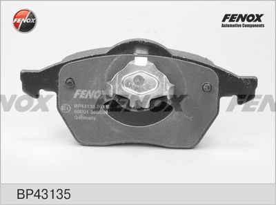 Колодки тормозные дисковые передние FENOX BP43135