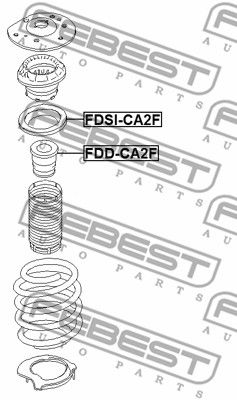 Прокладка пружины FORD 1541436