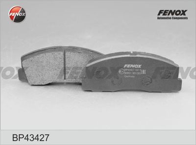 Колодки тормозные передние FENOX BP43427
