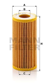 Фильтр масляный MANN-FILTER HU6002Z