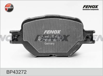 Колодки тормозные передние FENOX BP43272