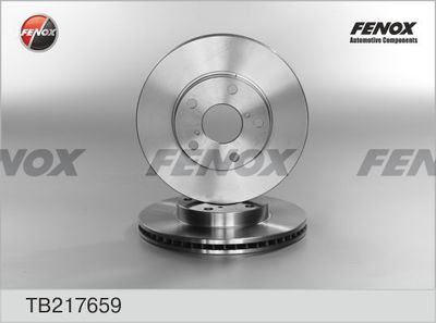 Диск тормозной передний FENOX TB217659