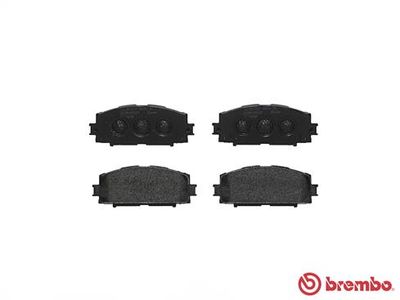 Колодки тормозные передние BREMBO P83086