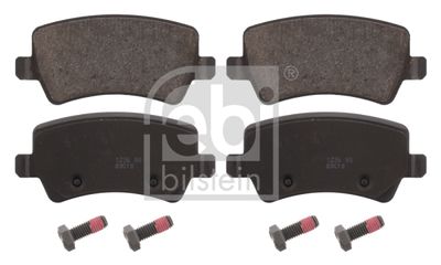 Колодки тормозные дисковые задние FEBI 16625