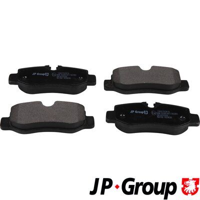 Колодки тормозные дисковые задние комплект JP Group 1363702810