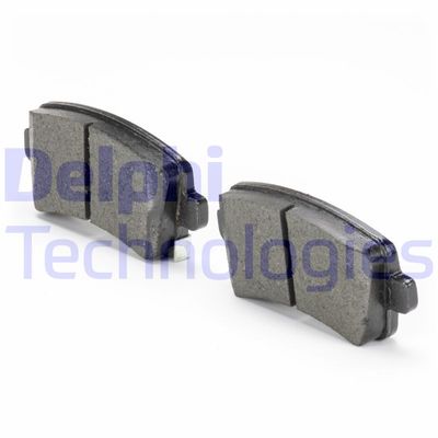 Колодки тормозные дисковые задние LEX 24421