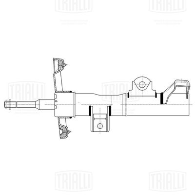 Амортизатор передний газовый TRIALLI AG15058