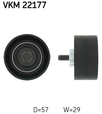 Ролик ремня приводного SKF VKM22177