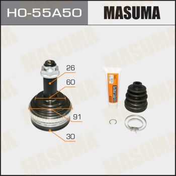 ШРУС наружный Masuma HO55A50