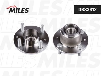 Ступица задняя с подшипником Miles DB83312