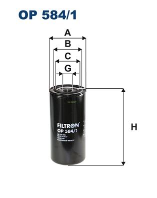 Фильтр масляный FILTRON OP5841
